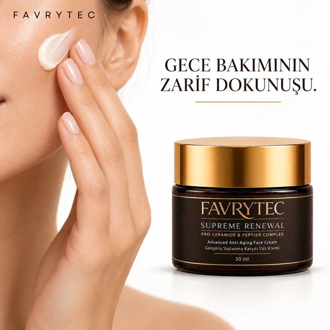 Supreme Renewal Face Cream – Yaşlanma Karşıtı ve Yoğun Nemlendirici Yüz Kremi - Görsel 2